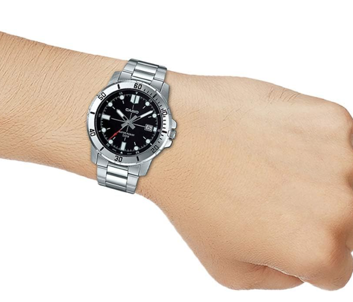 Casio Men's Stainless Steel Analog Watch MTP-VD01D-1EVUDF in UAE
