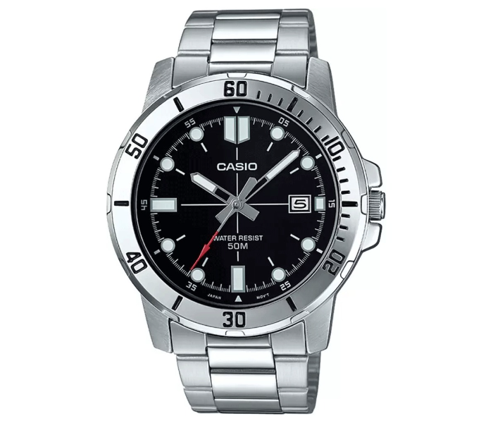 Casio Men's Stainless Steel Analog Watch MTP-VD01D-1EVUDF in UAE