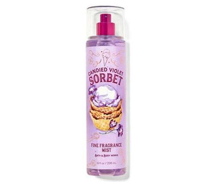 Bath & Body Works Candied Violet Sorbet Fine Fragrance Mist 236 ml in UAE