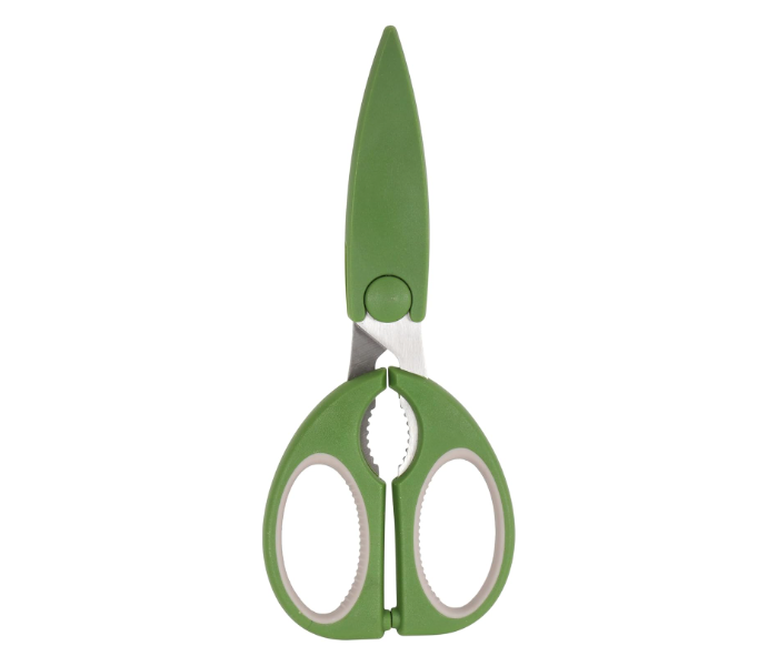 Royalford RF12645 Kitchen Scissors 2 in1 Design with Stainless Steel Blade and PP Handle - Assorted in UAE