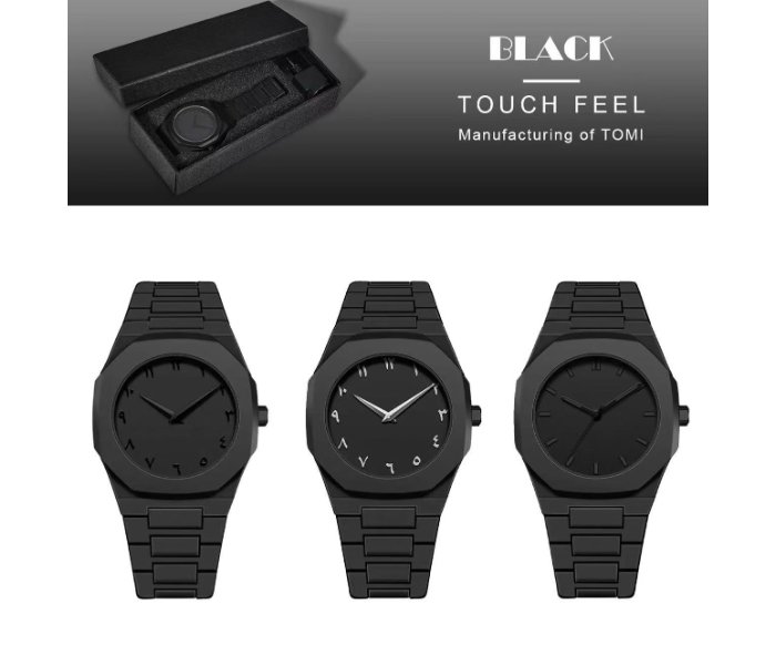 Men's Quartz Watch – Classic Round Dial, Casual & Business Style with Arabic Numerals JPNARB in KSA