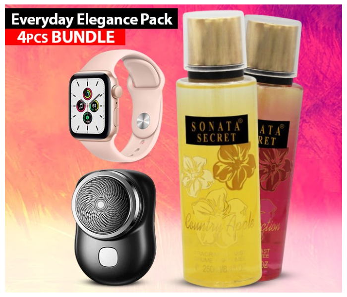 Bundle 1 PCs Set Waterproof Electric Mini Shaver Image