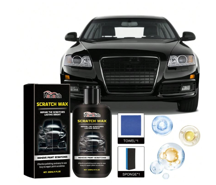 HOMONTH Car Scratch Remover Paint Care Tools Auto Swirl Remover Scratches Repair Polishing Auto Body Grinding Compound Anti Scratch Wax in UAE