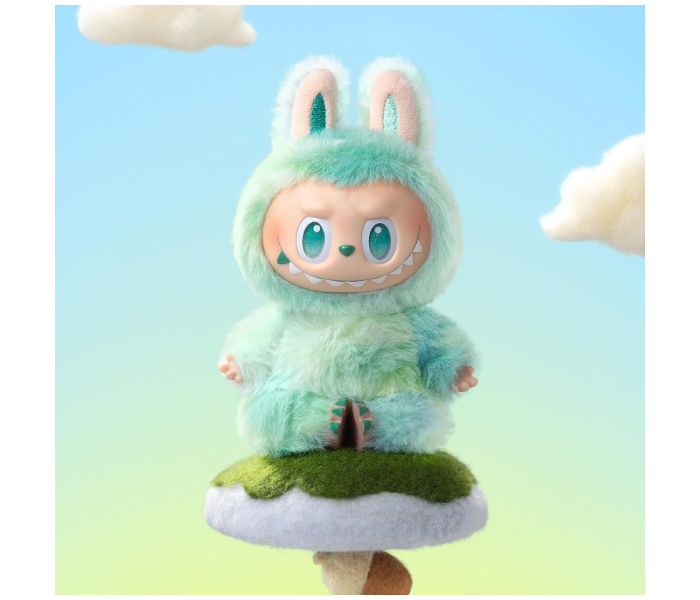 Trending Labubu Exciting macaron Vinyl Collectible Doll keychain Random Design and Colors Monster Series Blind Box in UAE