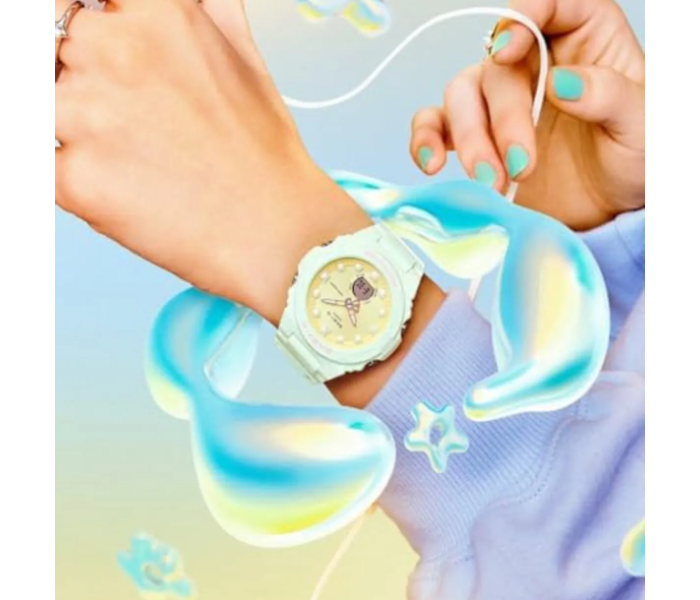 BABY-G BGA-320FH-3ADR Watch For Mens - Yellow in UAE