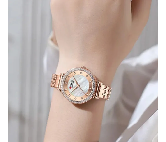 Curren JPN9087RG Stainless Steel Analog Watch - Rose Gold in UAE