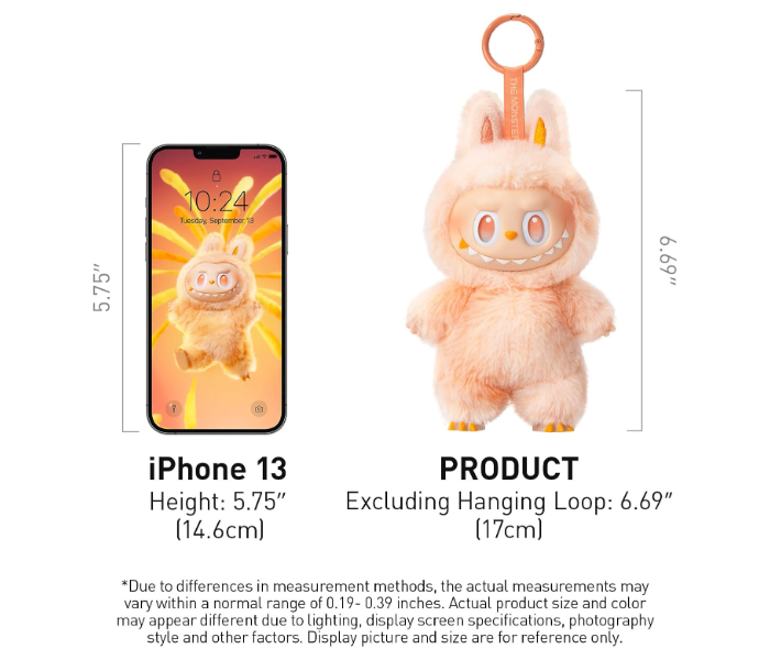 Trending Labubu Exciting macaron Vinyl Collectible Doll keychain Random Design and Colors Monster Series Blind Box in UAE