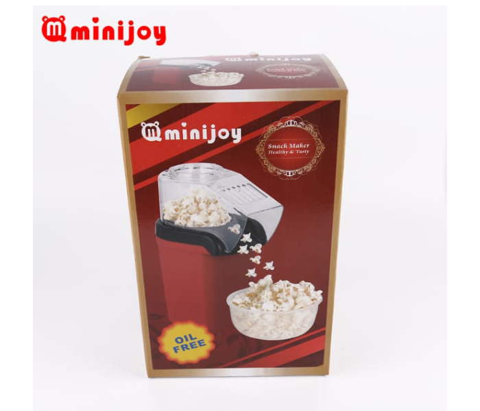MiniJoy Oil Free Popcorn and Snack Maker Healthy Hot Air Popper for Home Kids and Parties in UAE