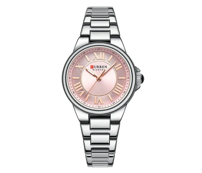 Curren JPN9091SP Modern Style Superior Good Quality Trend Design Waterproof Promotional Quartz Watch - Silver in UAE
