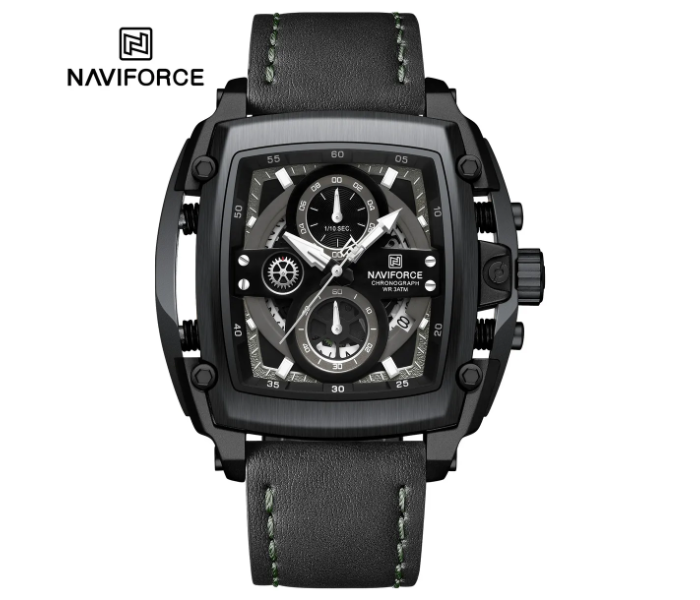  Naviforce NF 8067 BBB Movement Quartz - Black in UAE