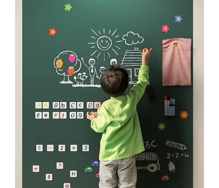 Skeido Black Board Sticker Wall Paper Decor Removable Vinyl Chalkboard-A in OMAN