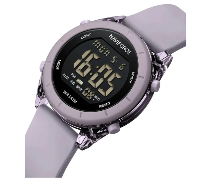 Naviforce NF7108PRL NF 7108 Women's Digital Watch – Stylish, 5ATM Waterproof, 1-Year Warranty - Purple in UAE