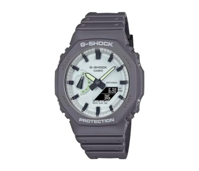 Casio G-Shock Watch GA-2100HD-8ADR For Men - Grey in UAE