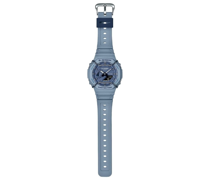 Casio G-Shock GA-2100PT-2ADR Analog-Digital World Time Watch - Blue in UAE