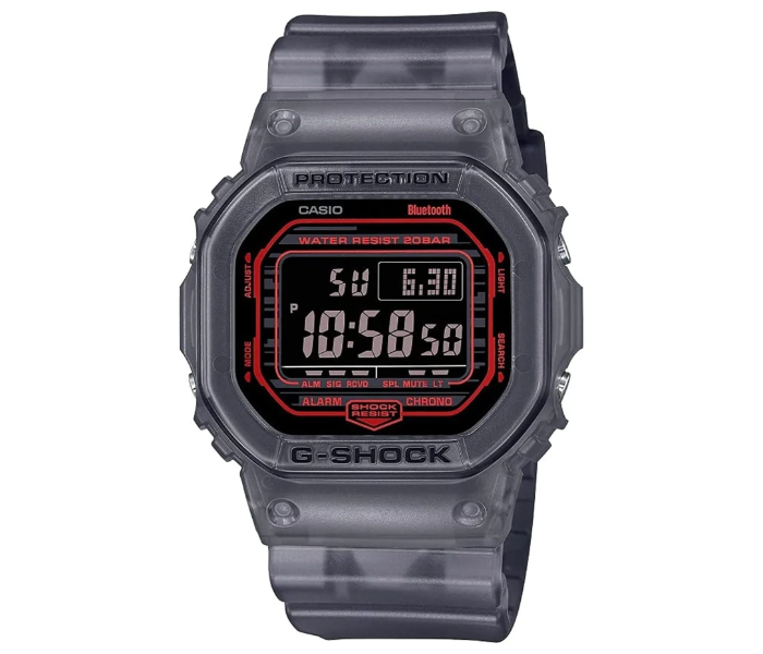 Casio G-Shock Watch - DW-B5600G-1DR Black Dial Grey Band in UAE