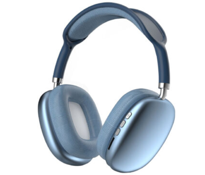 MACON P9 Pro Max Bluetooth Headphones – Wireless Hi-Fi Headset with Noise Cancelling & 30H Battery Blue in KSA