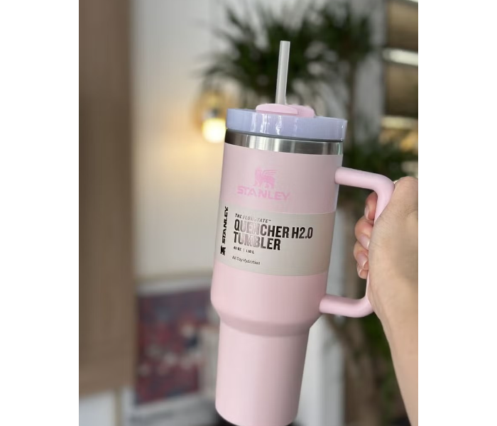 Stanley 40oz Stainless Steel Quencher H2.0 FlowState Stainless Steel Vacuum Insulated Tumbler with Lid and Straw, Multi-color in UAE