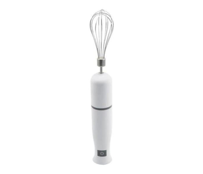 RAF 300W 4-blade Handheld Electric Blender Stainless Steel Food Cooking Stick, EU Plug in UAE