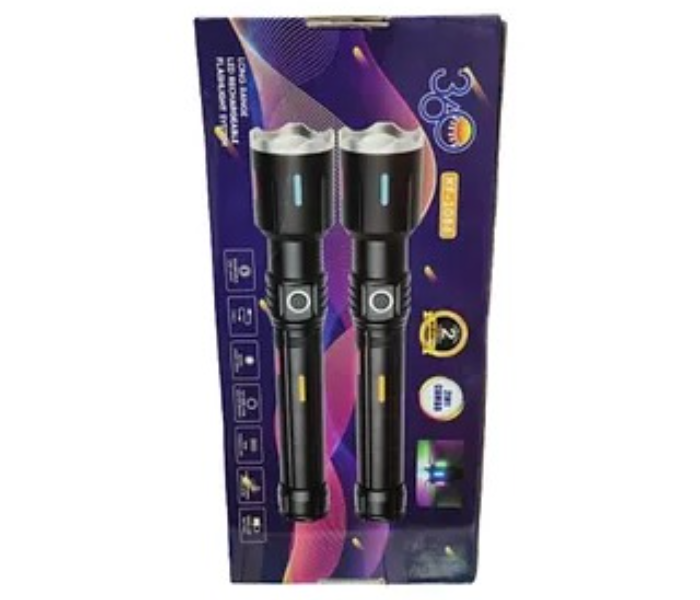 MACON 2 Powerful Flashlights Range 2000 Meters from 360, KF-1086 in UAE