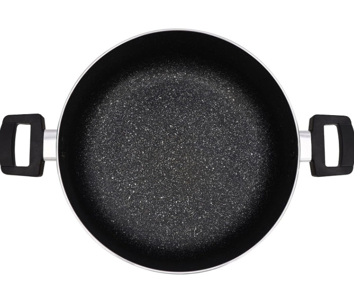 Royalford RF10242 6-Piece Granite Cookware Set – Non-Stick Aluminium Pots & Pans with Glass Lids, Induction Base in KSA