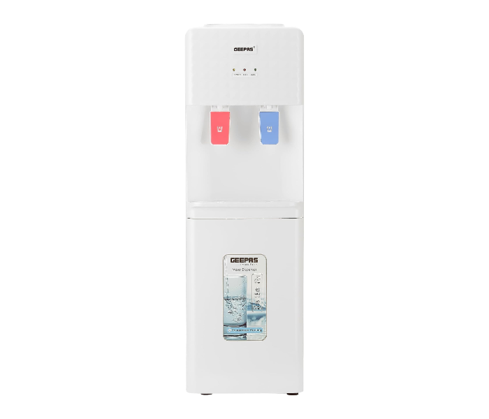 Geepas Hot & Cold Water Dispenser GWD8326 – Dual Temperature, Sleek Design, Energy Efficient, Ideal for Home & Office in KSA