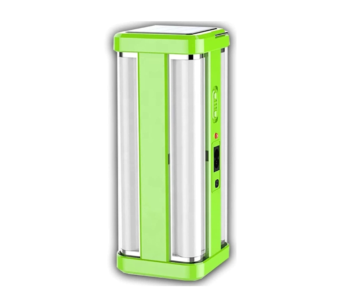 HYNiC HL925 Solar Rechargeable LED Lantern – 2400 mAh Battery, Portable Handle, Built-In Solar Charging & Power Indicator – Eco-Friendly Lighting for Camping, Emergency & Outdoor Use in KSA