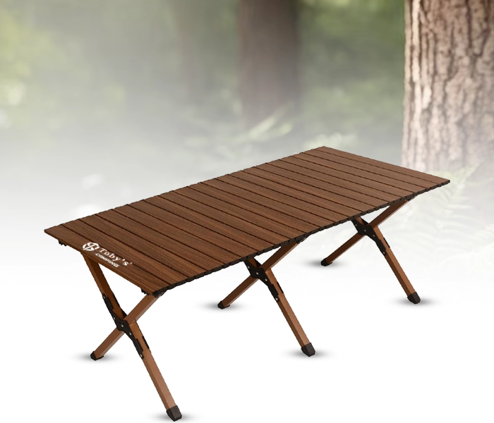 Toby’s Table-01 Sturdy Foldable Wooden Table with 6 Legs – Indoor & Outdoor Use in UAE