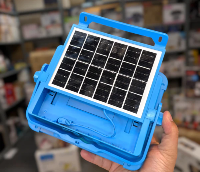 UXI BL-911 Solar Flood Light | Portable LED Emergency Light with Panel & USB Charging in UAE