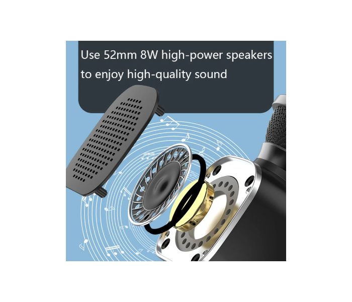 DS813 Live Wireless Bluetooth Microphone in KSA