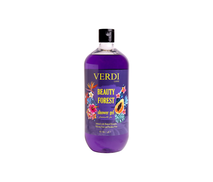 VERDI TROPICAL BEAUTY FOREST SHOWER GEL 1 Ltr in KSA