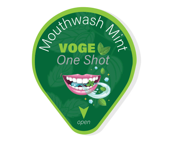 VOGE One Shot Mint Mouthwash – 20 Single-Use Capsules, Alcohol-Free, Instant Fresh Breath in KSA