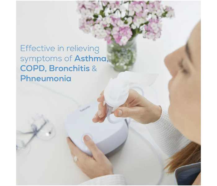 Beurer Nebulizer, German Technology (IH18), white (IH 18) with 2 mask in KSA