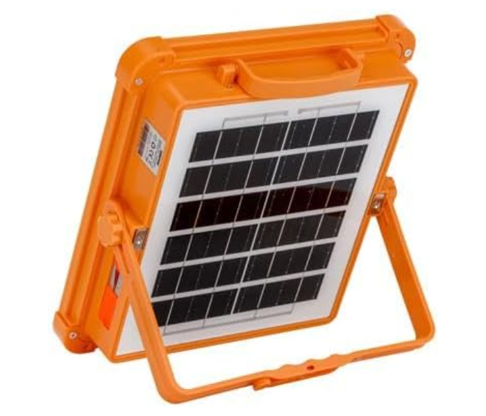 Geepas GWL53042 Rechargeable LED Work Light – Lightweight, Solar Panel, Portable Floodlight in KSA