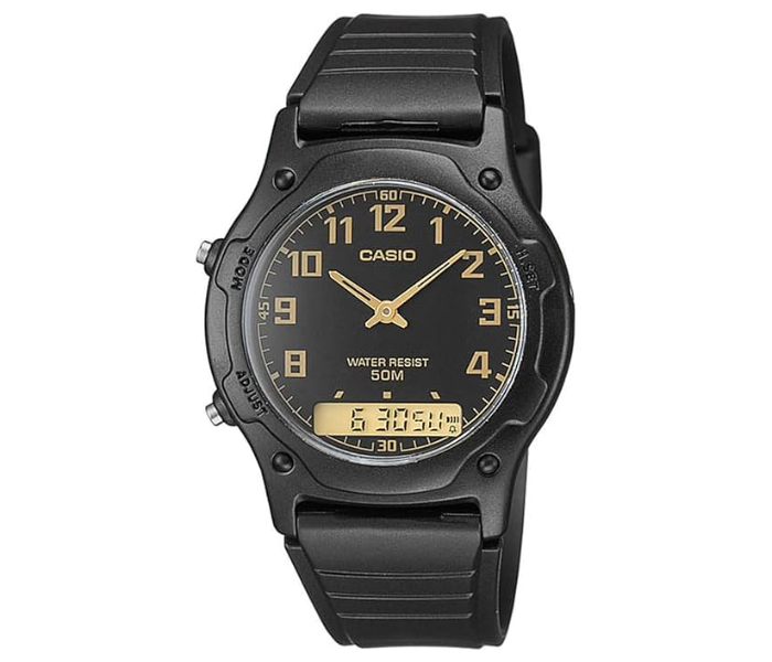 Men's Water Resistant Analog & Digital Watch AW-49H-1BVDF in UAE