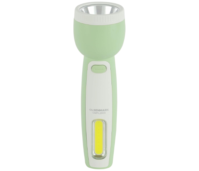 Olsenmark OMFL2835 LED Flashlight 1x100 – Rechargeable Portable Torch in KSA