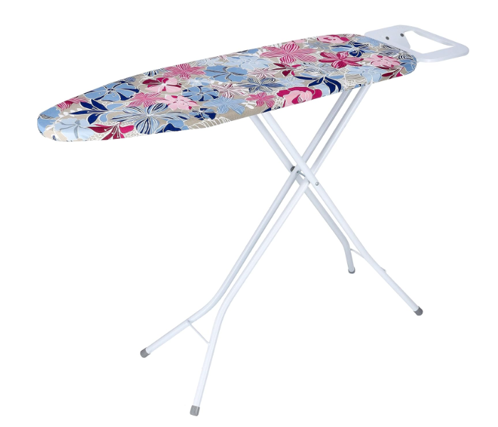 Royalford RF10249 Mesh Ironing Board – Adjustable Height, Iron Rest, Cotton Cover with 5mm Foam Pad in KSA