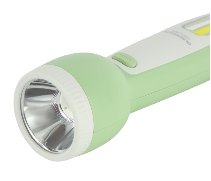 Olsenmark OMFL2835 LED Flashlight 1x100 – Rechargeable Portable Torch in KSA