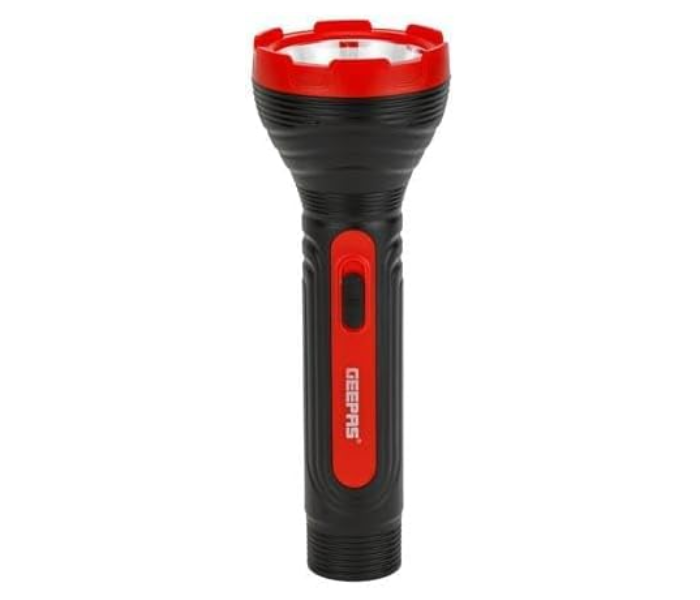 Geepas GFL51090 Rechargeable LED Torchlight – Bright Cool White Light, Portable LED Flashlight in KSA