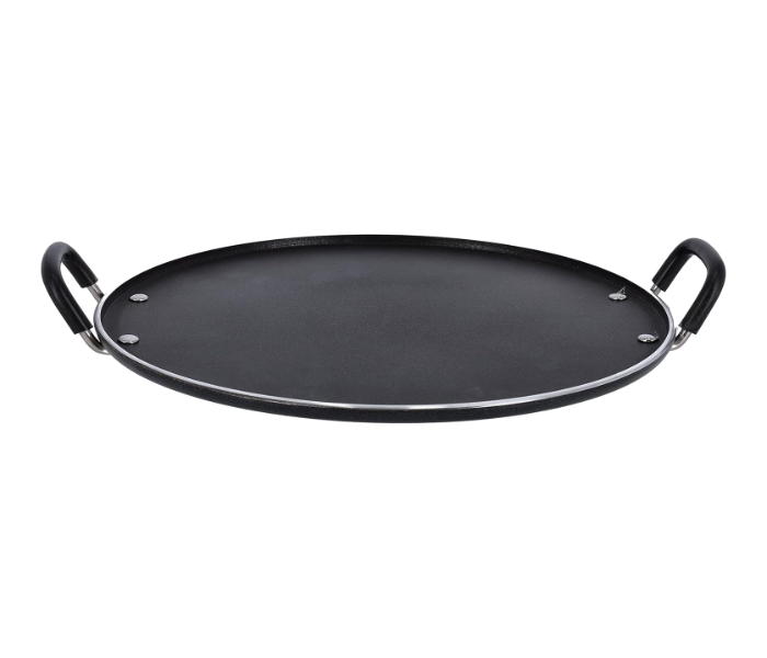 Delcasa DC1908 32.5cm Non-Stick Dosa Tawa – Durable Aluminium, Dishwasher Safe, Silicon Grip Handle in KSA