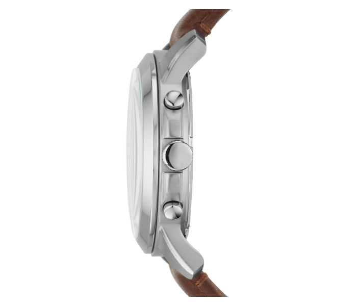 Fossil FS4813 Men's Water Resistant Chronograph Watch - Brown in UAE