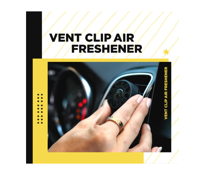 Scent Bomb Vent Clip Air Freshener – Mango Tropical | Long-Lasting Car Odor Eliminator in KSA