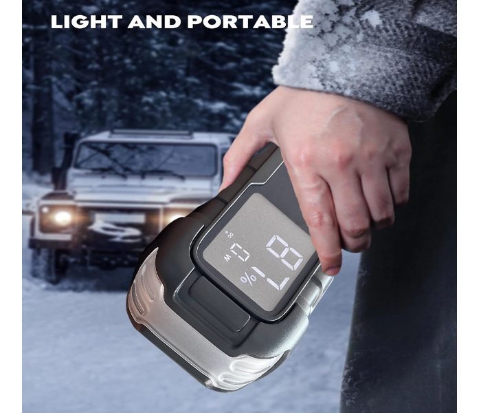 Toby’s X17 Car Jump Starter – 16000mAh 59.2Wh Battery Booster & Power Bank for Devices in UAE