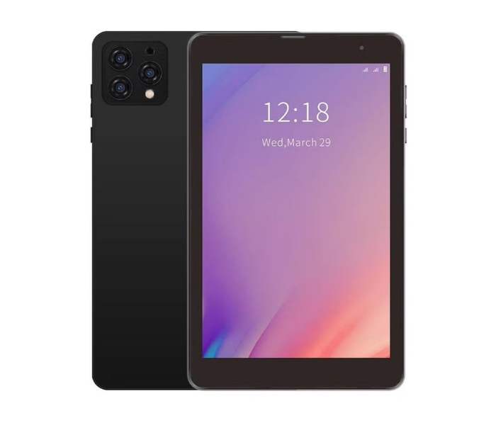 AirTab A07 Tablet with Arabic Keyboard, 7 inch FHD Screen, 1TB Internal Memory, 16GB RAM - with Powerful 8000mAh Battery Black in KSA