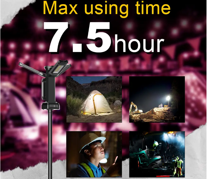 Tobys VIP 12 Ultra Rechargeable Camping Light with Torch – Outdoor & Picnic Use in UAE