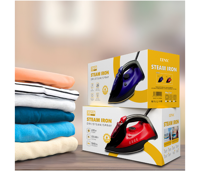 DENX DX3001 Steam Iron – The Secret to a Perfect Look Every Day in KSA