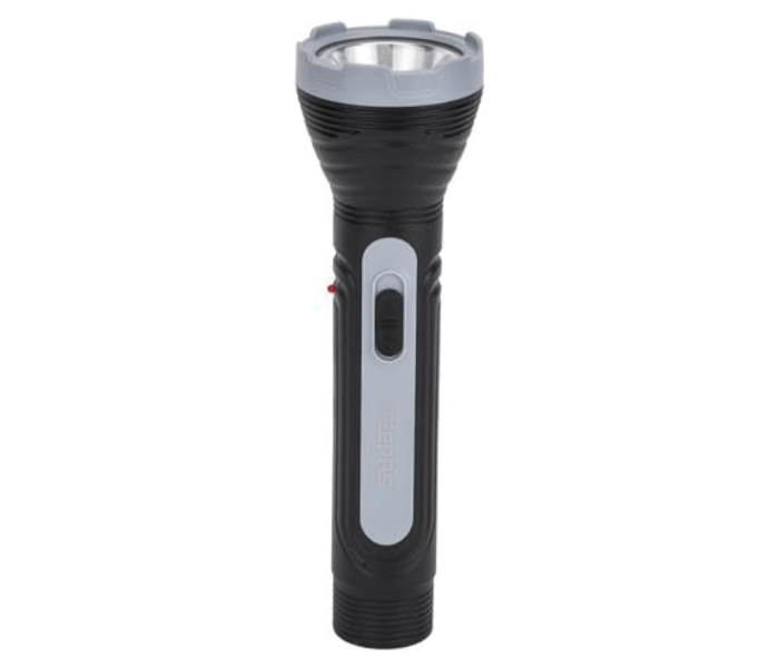 Geepas GFL51091 Rechargeable LED Torchlight – Bright Cool White Light, Portable LED Flashlight in KSA