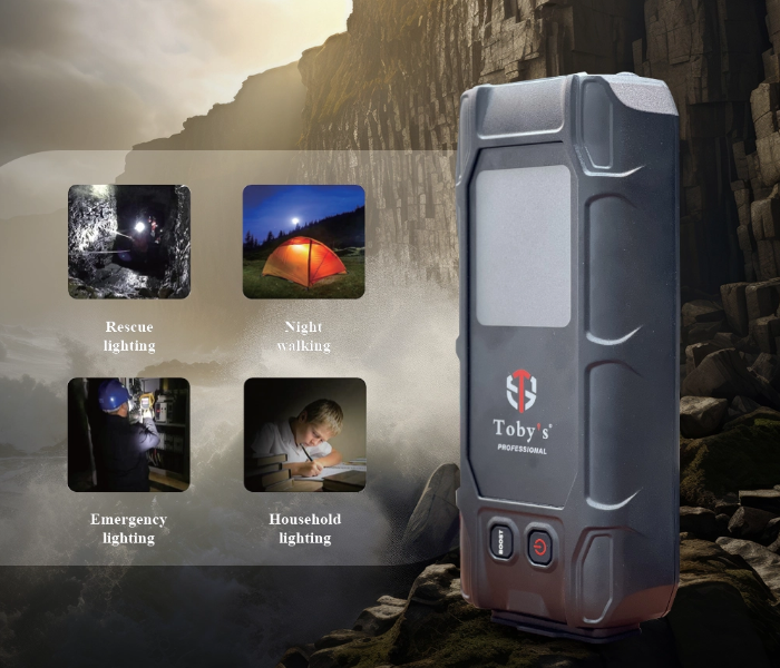 Toby’s X18 Jump Starter with Compressor for Cars 16000mAh and 59.2WH Best Power Bank for Electroni in UAE