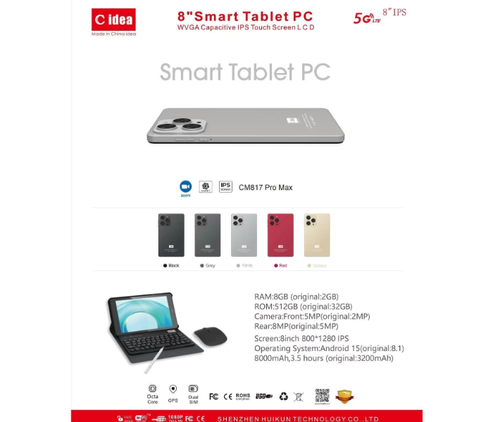 Cidea CM817 Pro Max 8