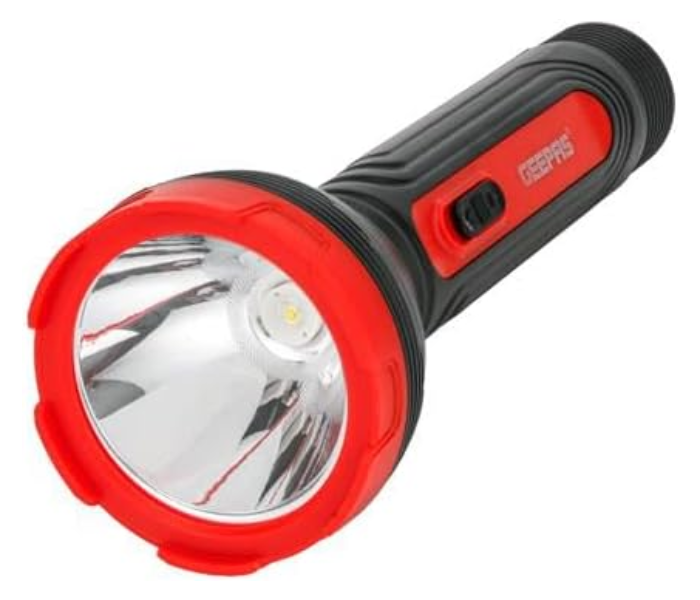 Geepas GFL51090 Rechargeable LED Torchlight – Bright Cool White Light, Portable LED Flashlight in KSA