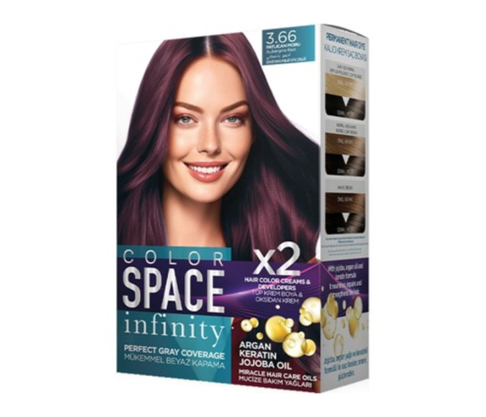  Color Space Set Dye 3.66 Auburgin Red in UAE